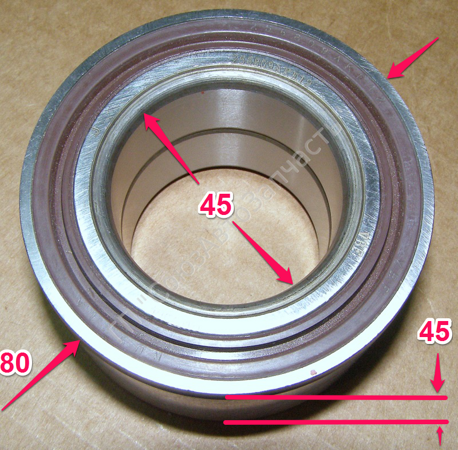 сальник передней ступицы шевроле нива размер